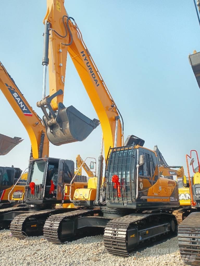 Hyundai 220 Midigraafmachines 7t - 12t