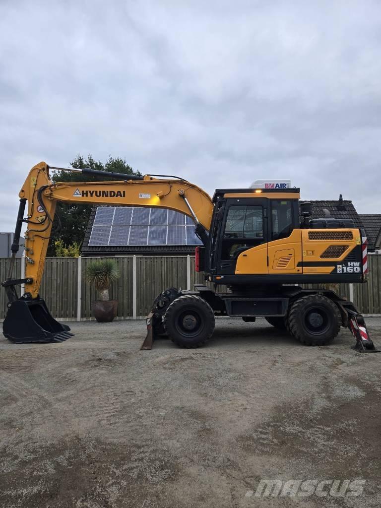 Hyundai HW 160 Wielgraafmachines