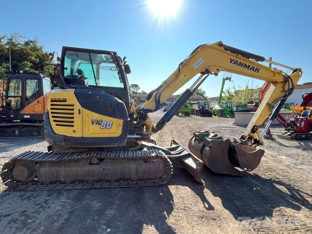 Yanmar Vio 80-1A Midigraafmachines 7t - 12t
