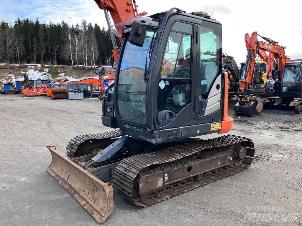 Hitachi ZX 85 US-5 Midigraafmachines 7t - 12t