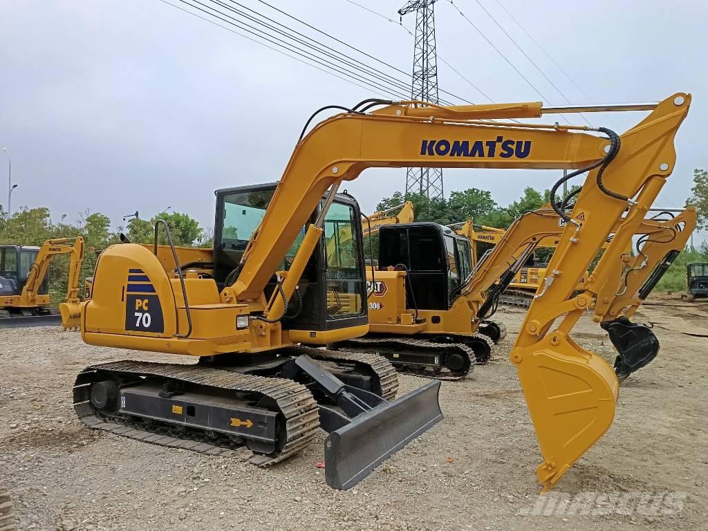 Komatsu PC 70 Midigraafmachines 7t - 12t