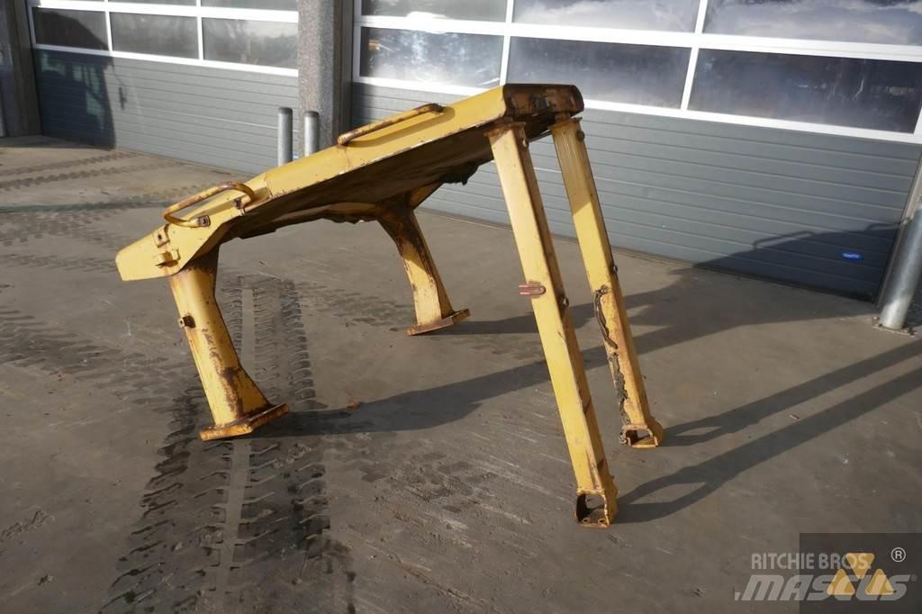 CAT D8N O-rops cab Cabine en interieur