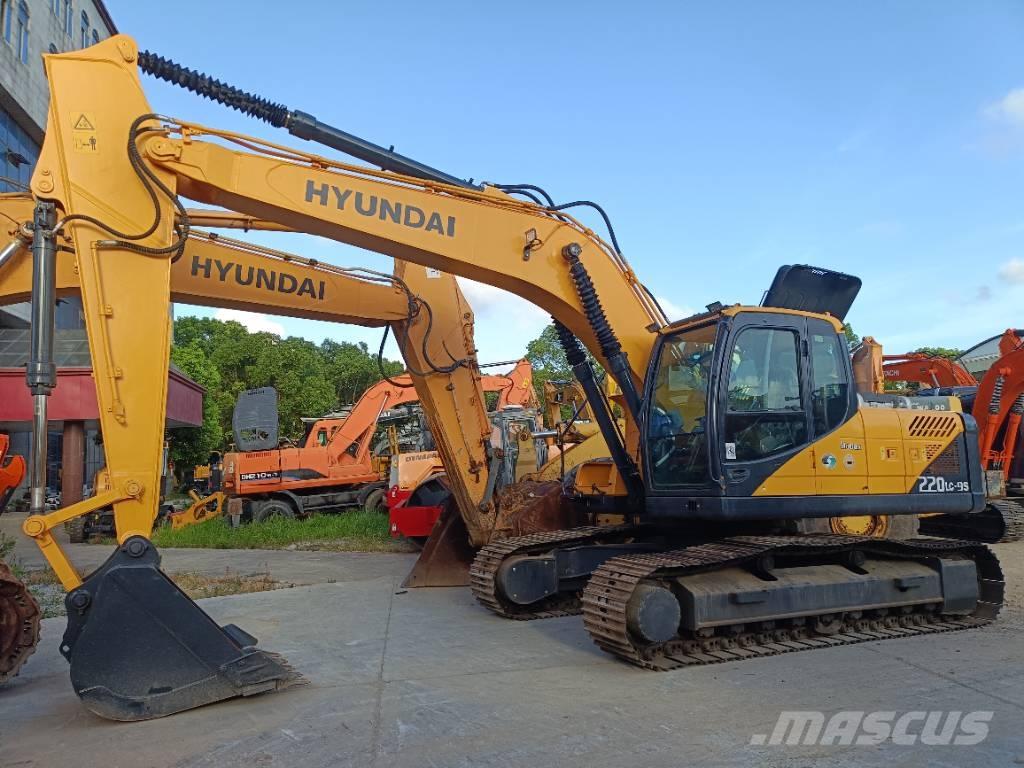 Hyundai r220lc-9s Rupsgraafmachines