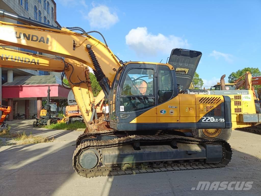 Hyundai r220lc-9s Rupsgraafmachines