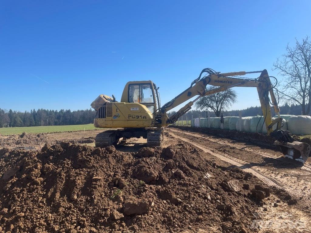 Komatsu Pc 95 r Midigraafmachines 7t - 12t