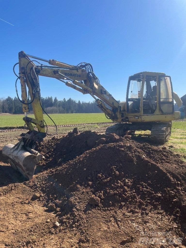 Komatsu Pc 95 r Midigraafmachines 7t - 12t