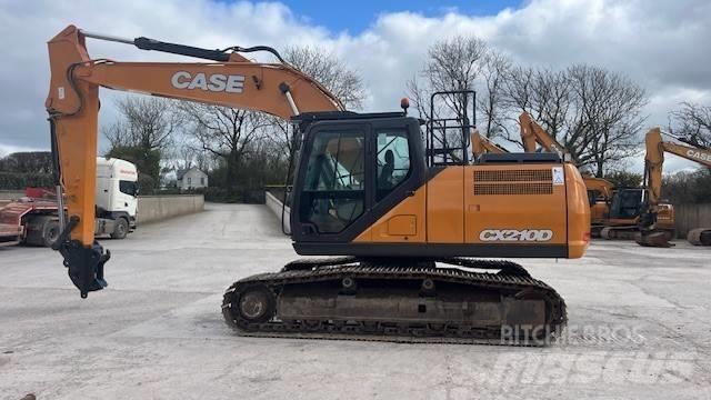 CASE CX 210 D Rupsgraafmachines