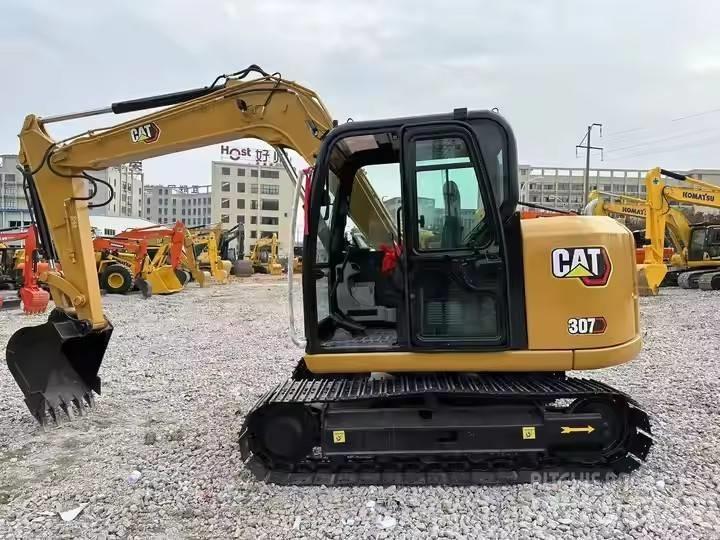 CAT 307 Rupsgraafmachines