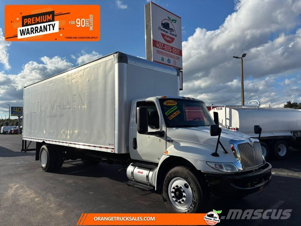 International MV607 Bakwagens met gesloten opbouw