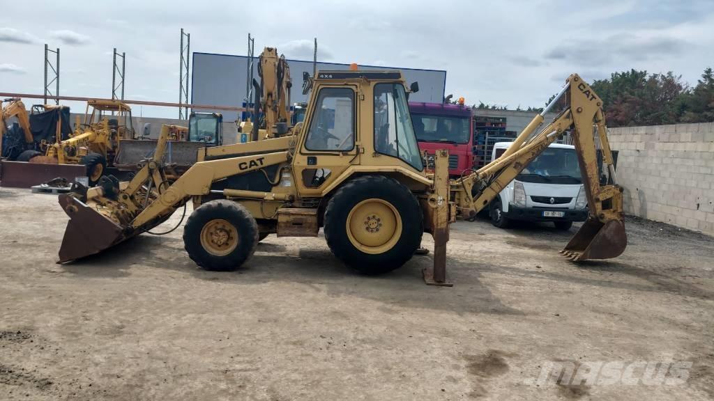 CAT 428 B 4x4 Graaf-laadcombinaties