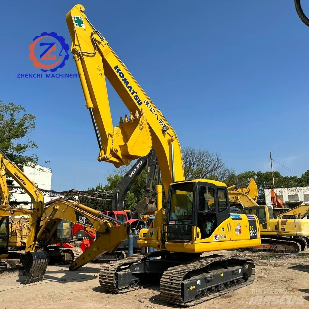 Komatsu PC 200 Rupsgraafmachines