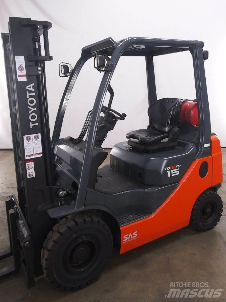 Toyota 02-8FGF15 LPG heftrucks
