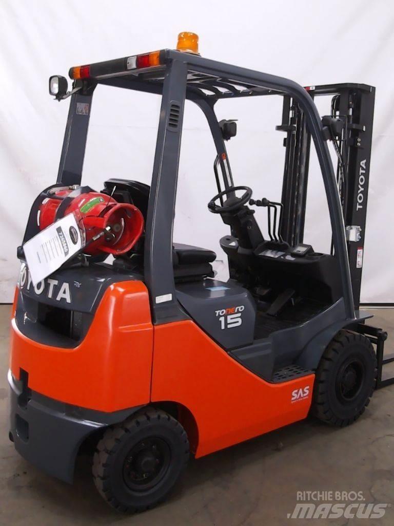 Toyota 02-8FGF15 LPG heftrucks