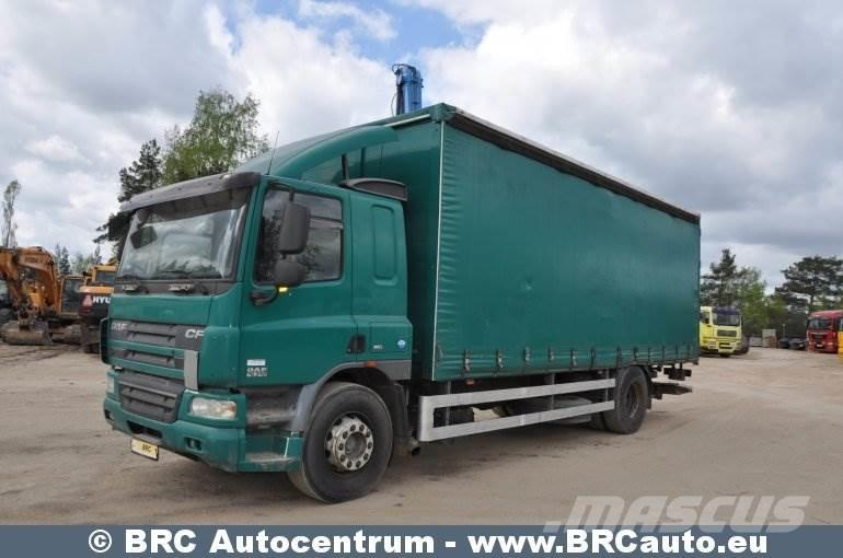 DAF CF 75.310 Schuifzeilopbouw