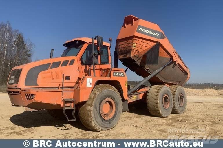 Doosan DA 40 Knik dumptrucks