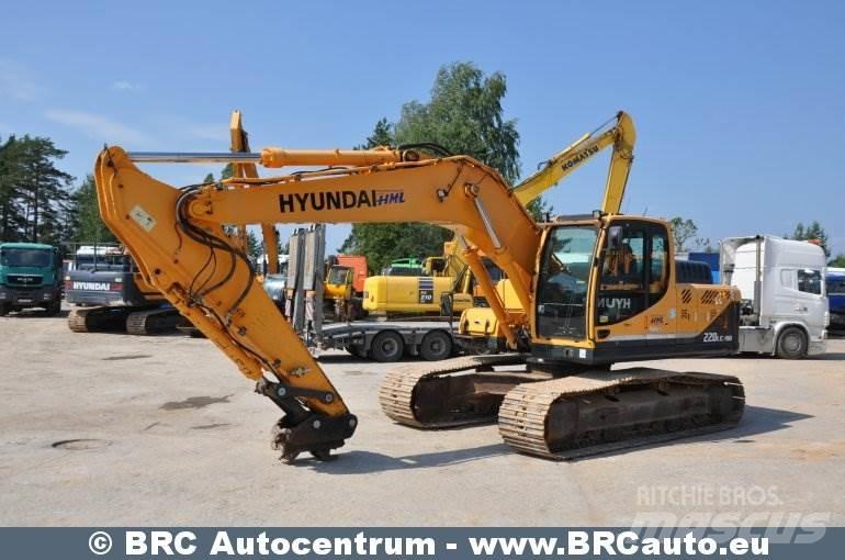 Hyundai R220LC-9A Rupsgraafmachines