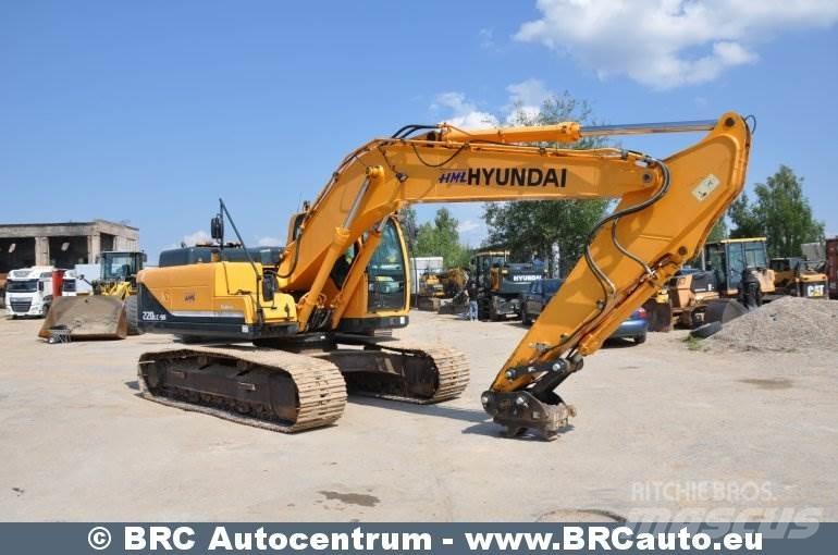Hyundai R220LC-9A Rupsgraafmachines