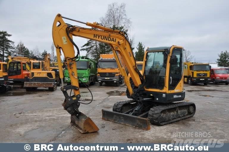 Hyundai R60CR-9A Rupsgraafmachines