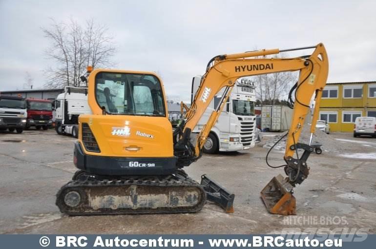 Hyundai R60CR-9A Rupsgraafmachines