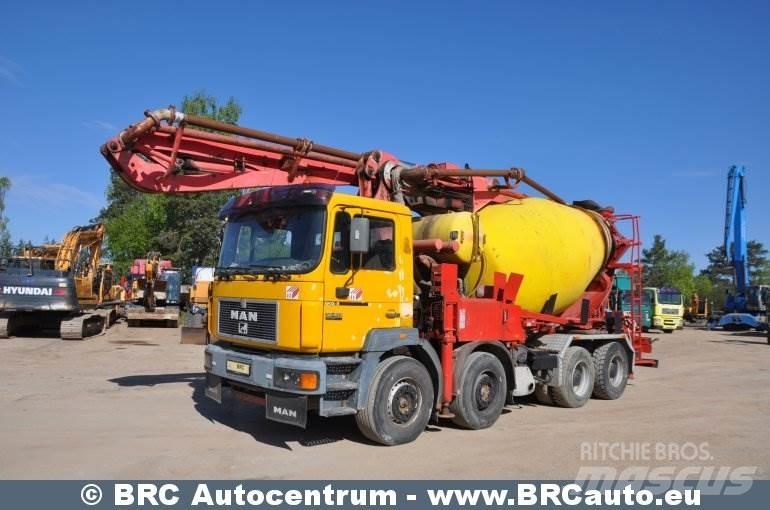 MAN 32.403 Betonmixers en pompen