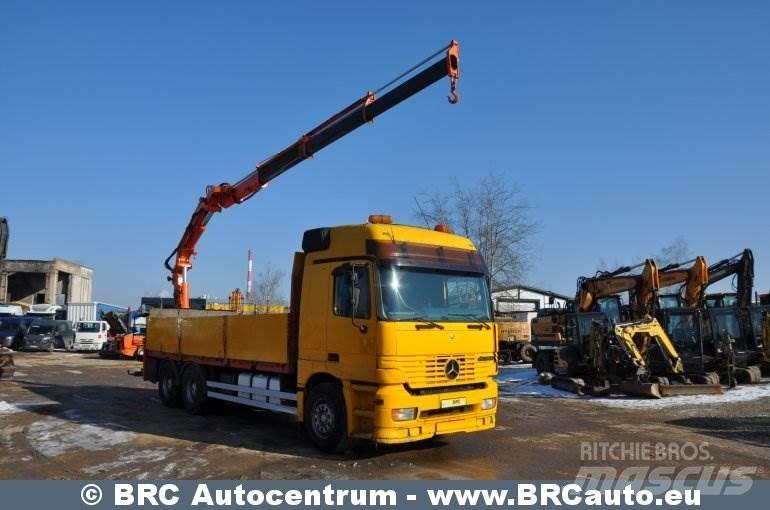 Mercedes-Benz 2648 Vlakke laadvloer met kraan