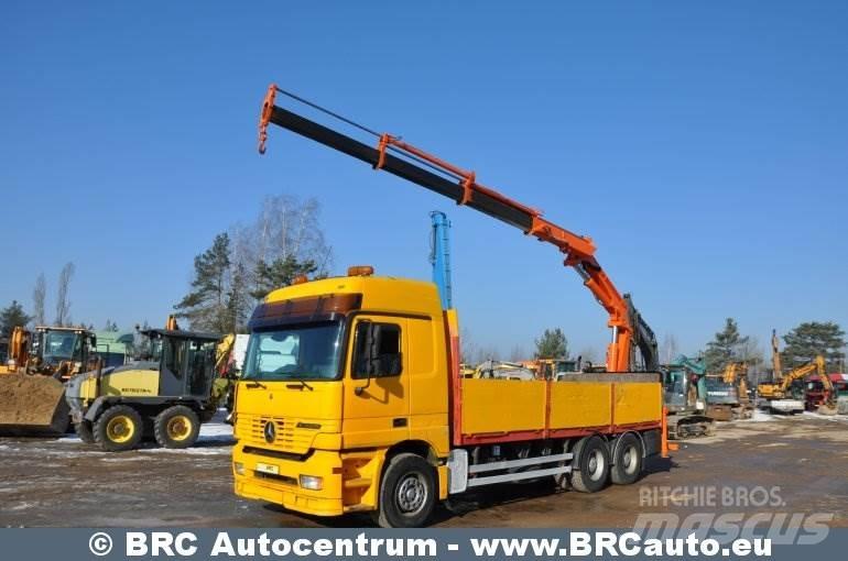 Mercedes-Benz 2648 Vlakke laadvloer met kraan