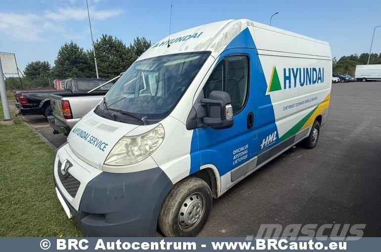 Peugeot Boxer Gesloten opbouw