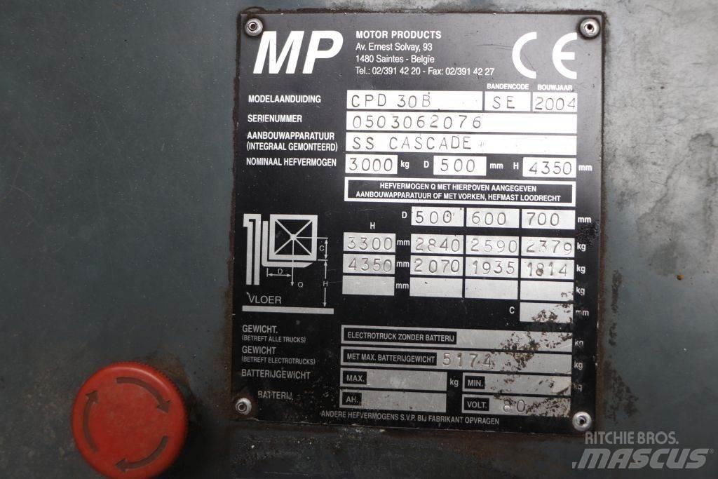 Heli CPD30B Elektrische heftrucks