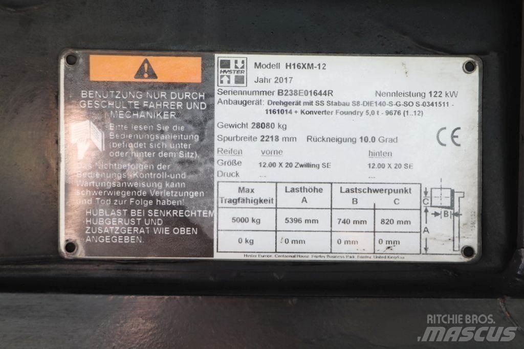 Hyster H16XM-12 Diesel heftrucks