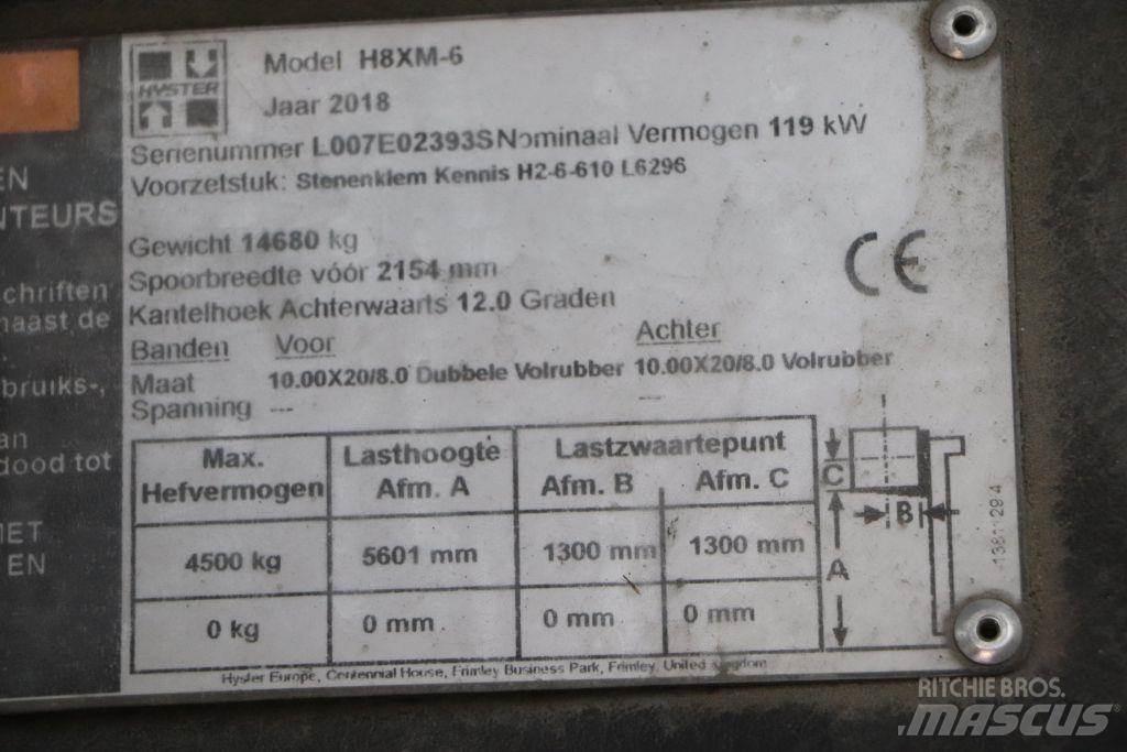 Hyster H8XM-6 Diesel heftrucks