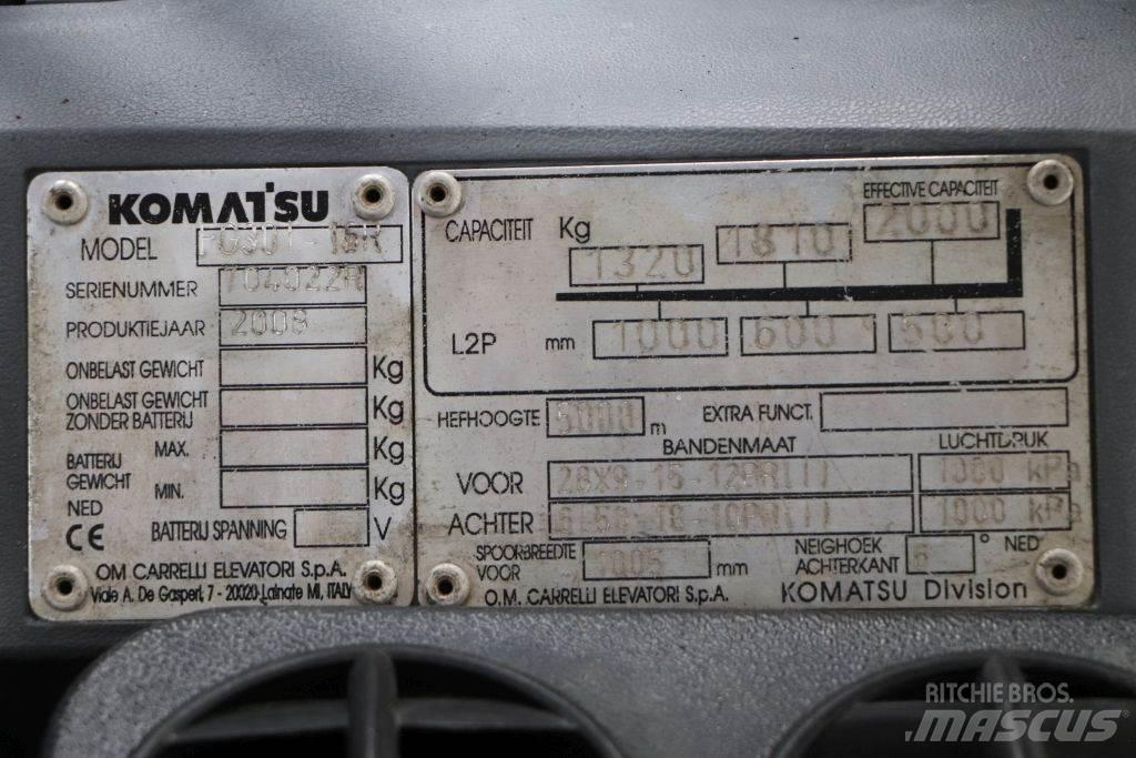 Komatsu FG30T-16R LPG heftrucks