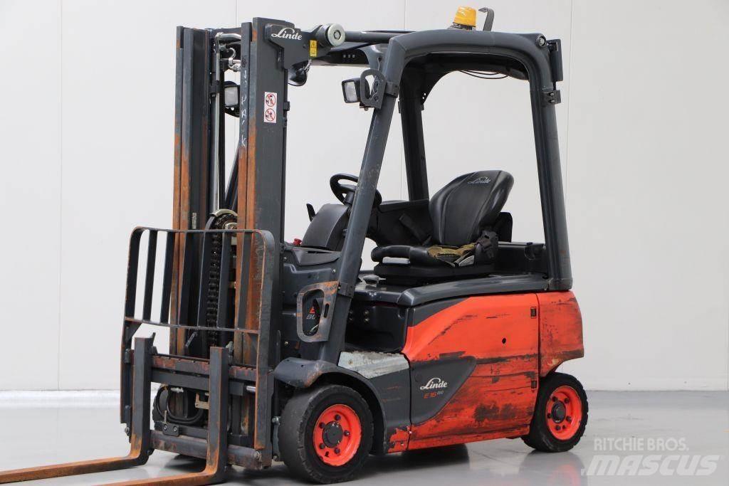 Linde E16P-02 Elektrische heftrucks
