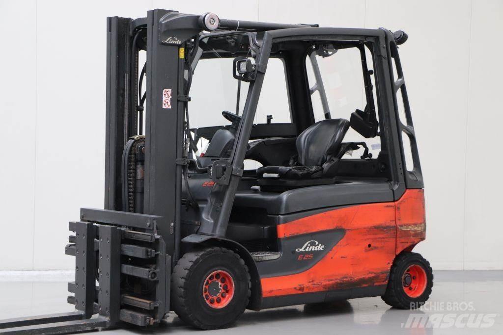 Linde E25L-01 Elektrische heftrucks