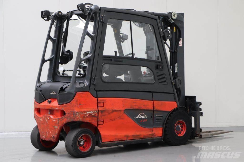 Linde E25L-01 Elektrische heftrucks