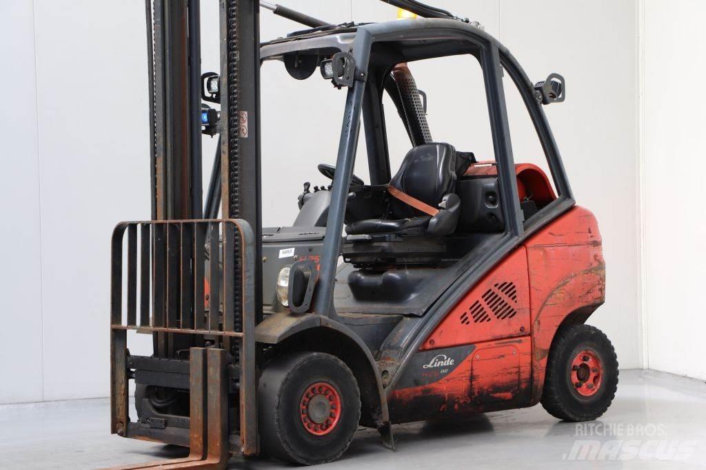 Linde H25T-02 LPG heftrucks