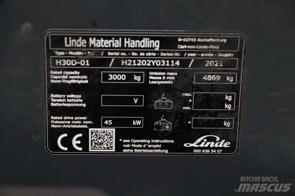 Linde H30D-01 Diesel heftrucks