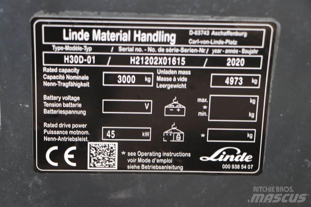 Linde H30D-01 Diesel heftrucks