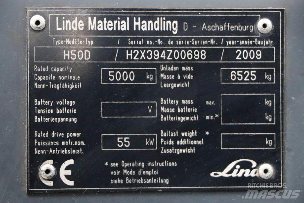 Linde H50D Diesel heftrucks