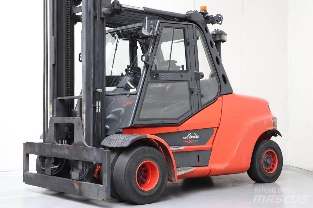 Linde H80D-03/1100 Diesel heftrucks