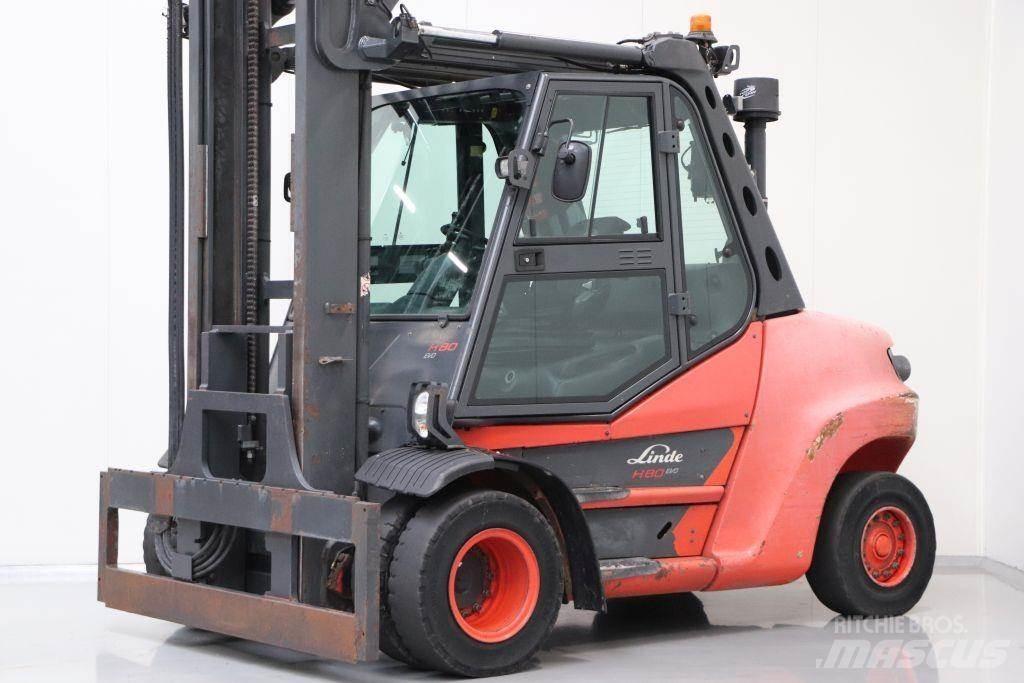 Linde H80D-03/900 Diesel heftrucks