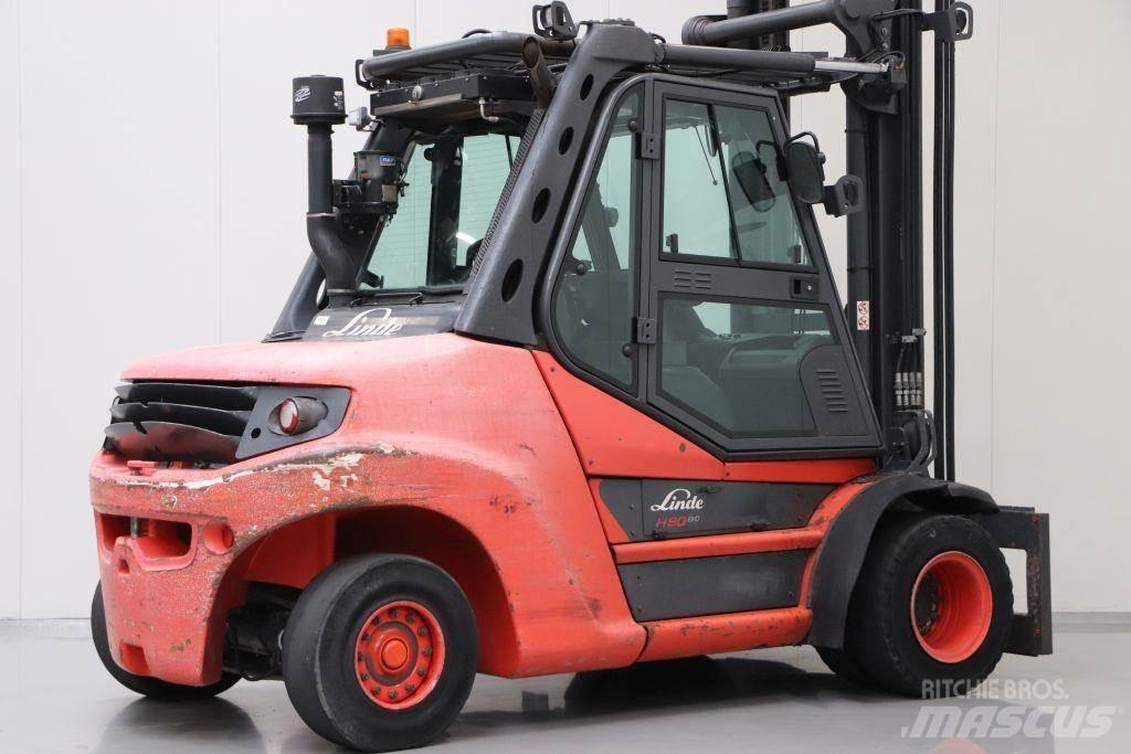 Linde H80D-03/900 Diesel heftrucks