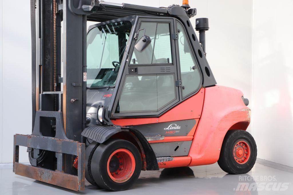 Linde H80D-03/900 Diesel heftrucks