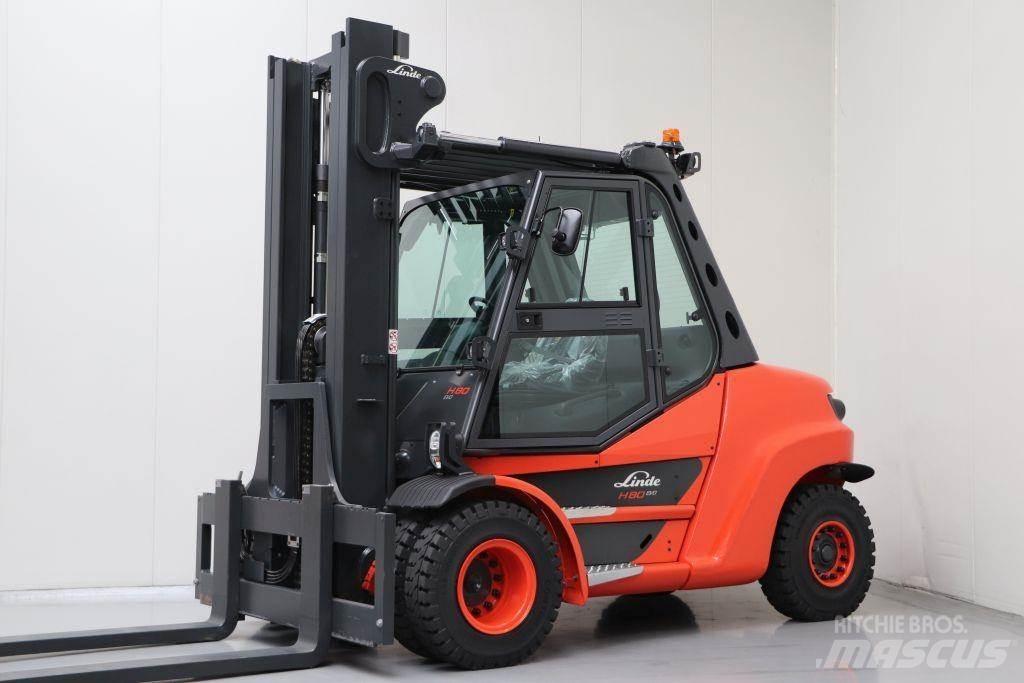 Linde H80D-03/900 Diesel heftrucks