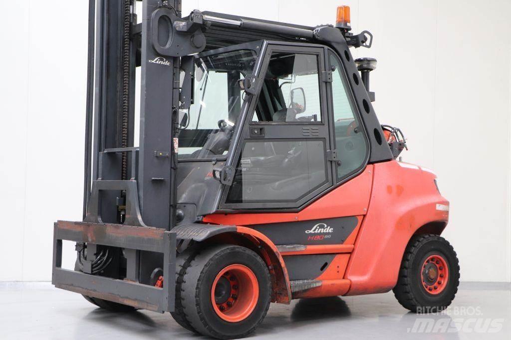 Linde H80T-03/900 LPG heftrucks