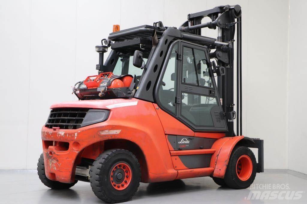 Linde H80T-03/900 LPG heftrucks