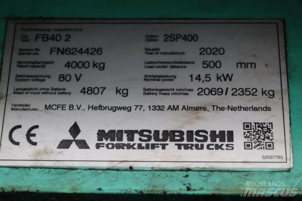 Mitsubishi FB40 2 Elektrische heftrucks