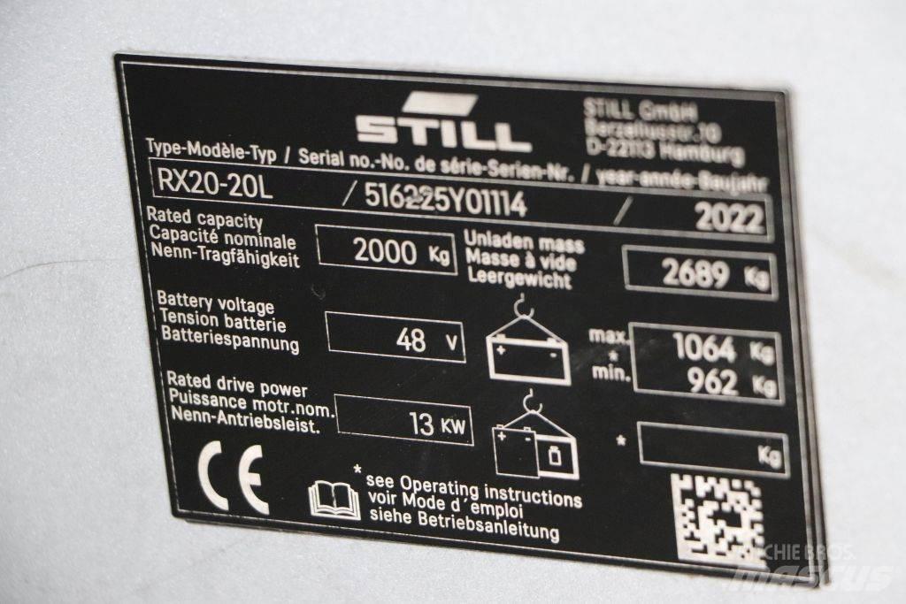 Still RX20-20L Elektrische heftrucks