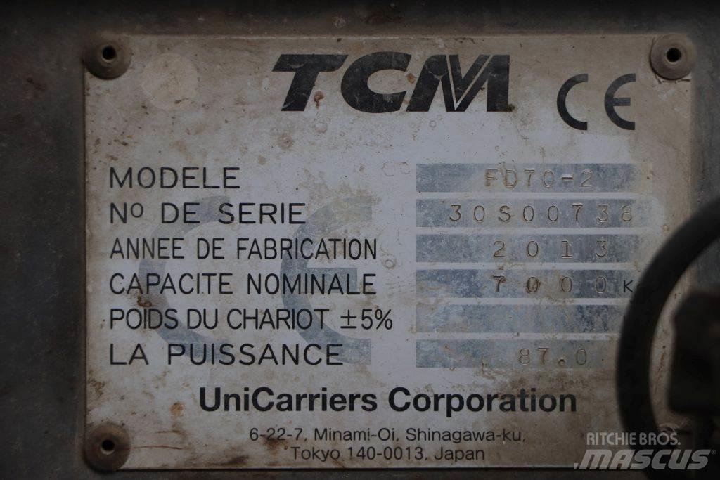 TCM FD70-2 Diesel heftrucks