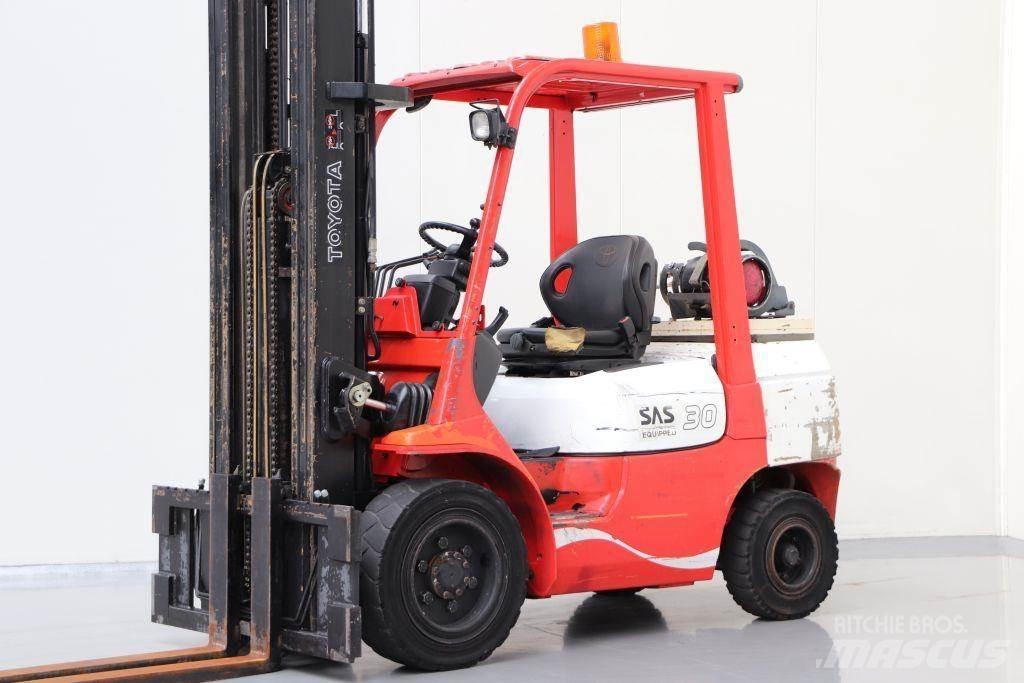 Toyota 02-7FGF30 LPG heftrucks