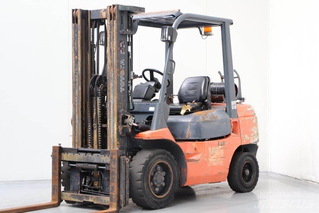 Toyota 02-7FGF30 LPG heftrucks